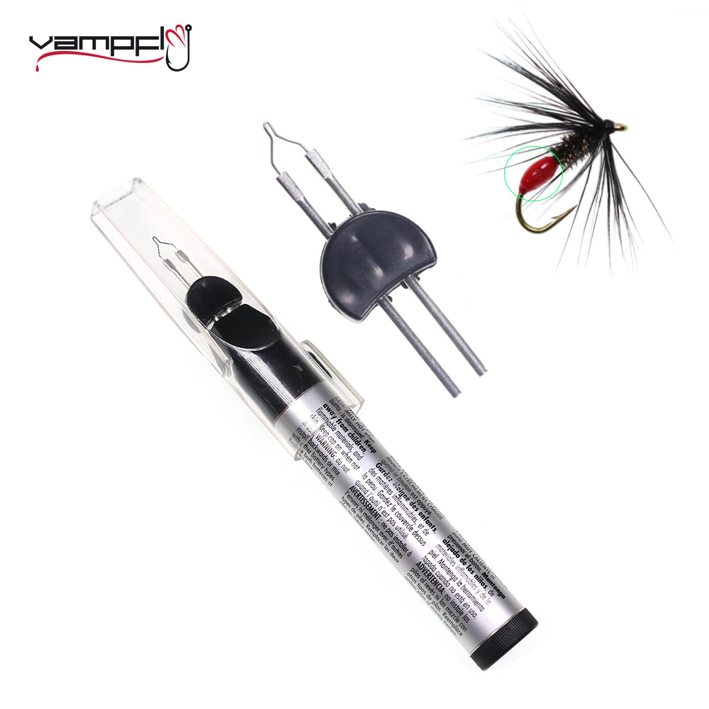 Fishing Lure Making Kit - يطير الراتنج التدفئة أداة لإزالة الألياف