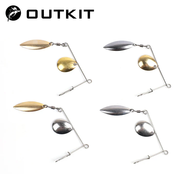 Fishing Lure Buzzbait - OUTKIT 5 قطعة 2.5 جرام سبينر