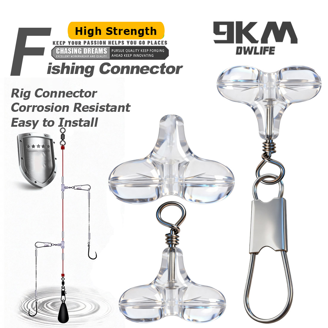 Fishing Lure Accessories - خرز صيد على شكل حرف T