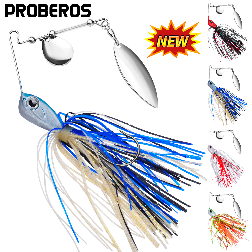Fishing Lure Buzzbait - بروبيروس 10/14 جرام طعم صيد دوار
