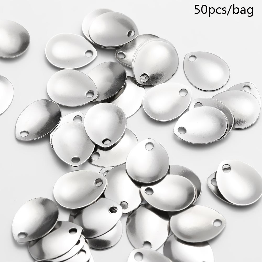 Fishing Lure Spinner - الفضة السلس النيكل الترتر الصيد جاذب