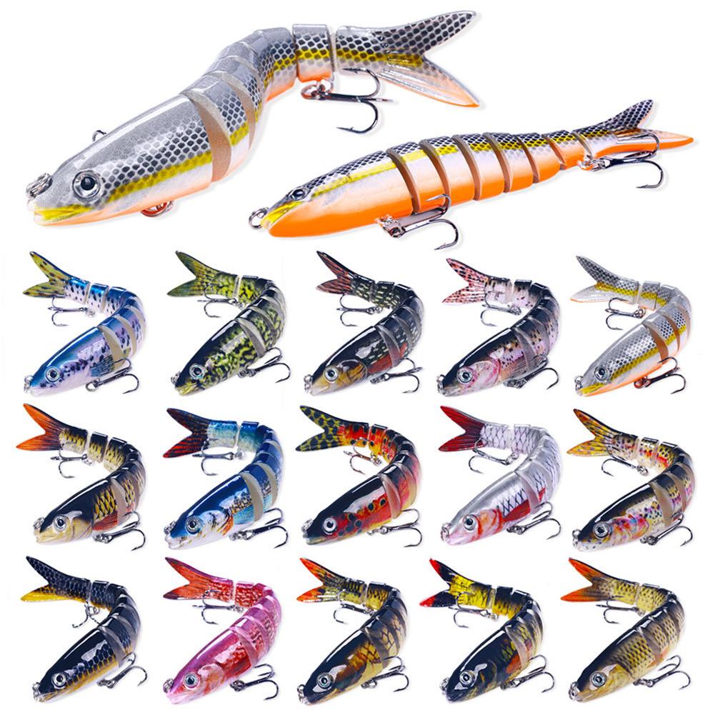 Fishing Lure Crankbait - طعم صيد متعدد المفاصل بطول 13