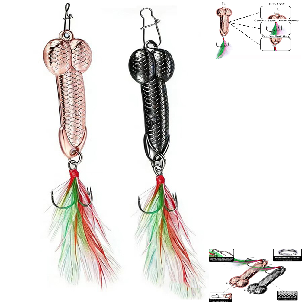 Fishing Lure Blade Bait - طعم صيد معدني على شكل قضيب