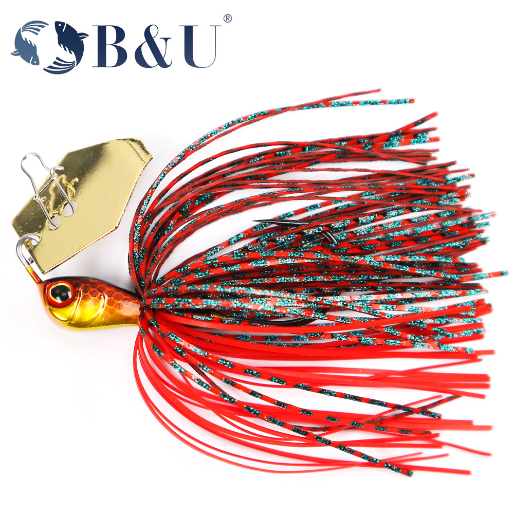 B & U-طعم إغراء الصيد الثرثرة  - مراجعة Fishing Lure Blade Bait وسعره