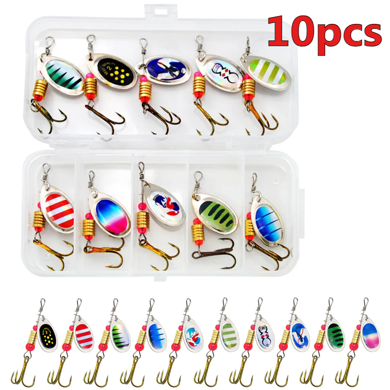 أحدث ملعقة معدنية سبينر الصيد  - مراجعة Fishing Lure Crankbait وسعره