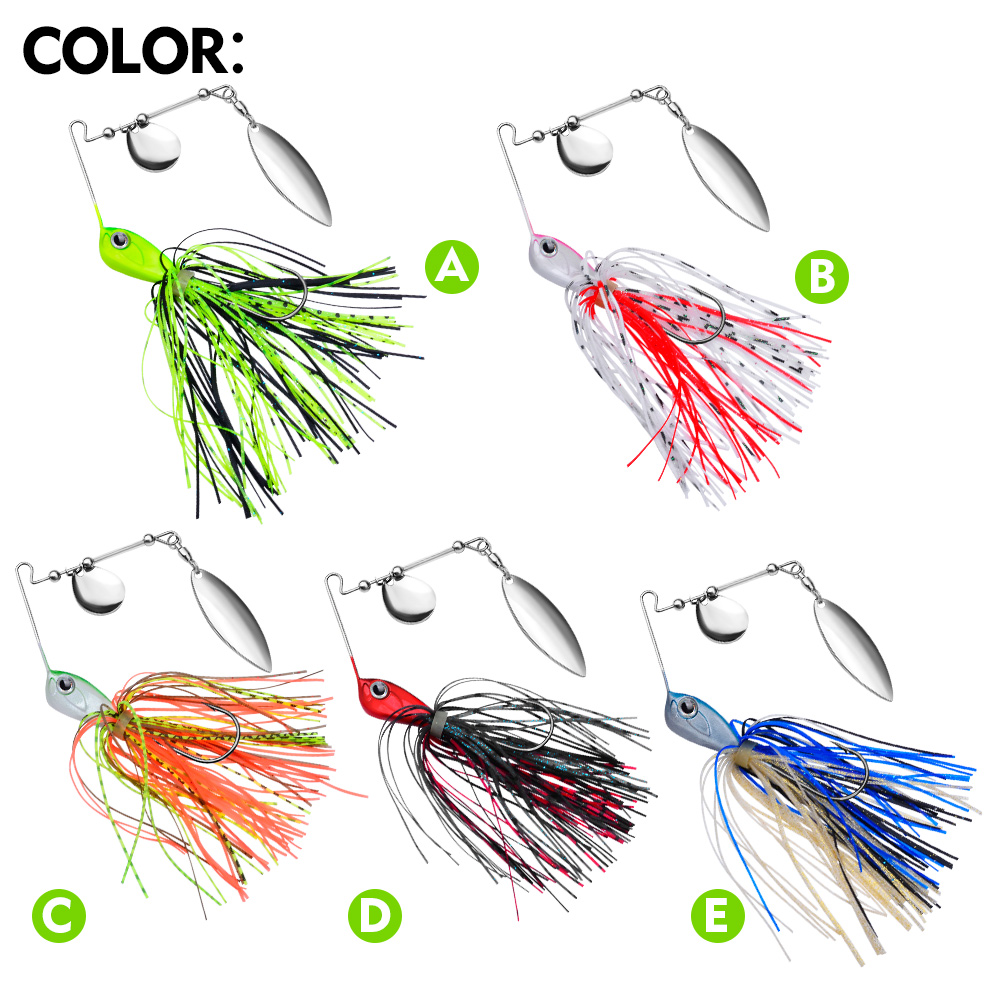 بروبيروس 10/14 جرام طعم صيد دو - مراجعة Fishing Lure Buzzbait وسعره