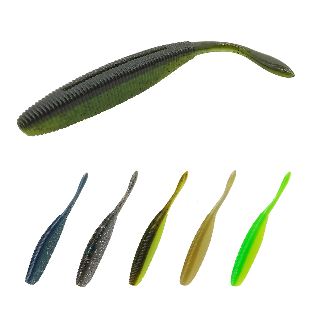 إي إس فيشينج درايف شاد 100 مم  - مراجعة Fishing Lure Soft Plastic وسعره