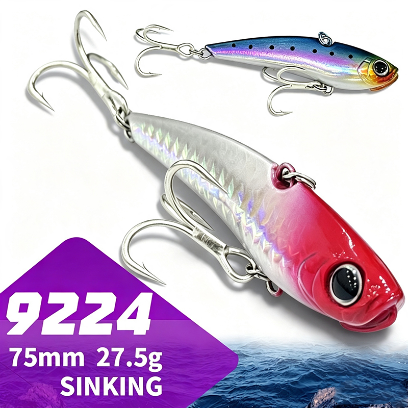 طعم صيد اهتزازي غاطس 75 مم 27. - مراجعة Fishing Lure Buzzbait وسعره