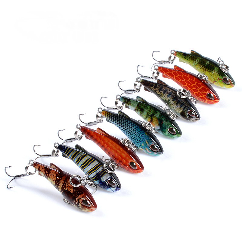 8 قطعة 4 سنتيمتر 4 جرام البسيط - مراجعة Fishing Lure Crankbait وسعره