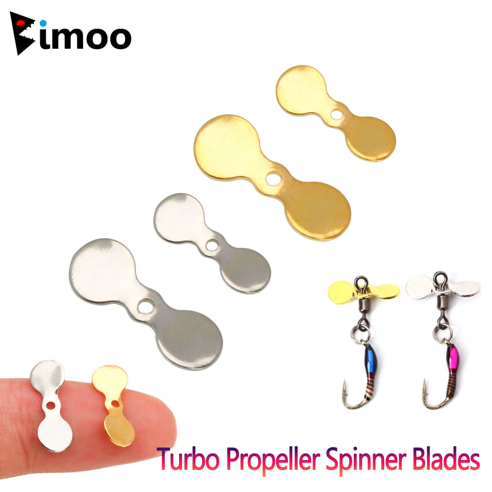 بيمو 20 قطعة شفرات دوارة توربو - مراجعة Fishing Lure Blade Bait وسعره