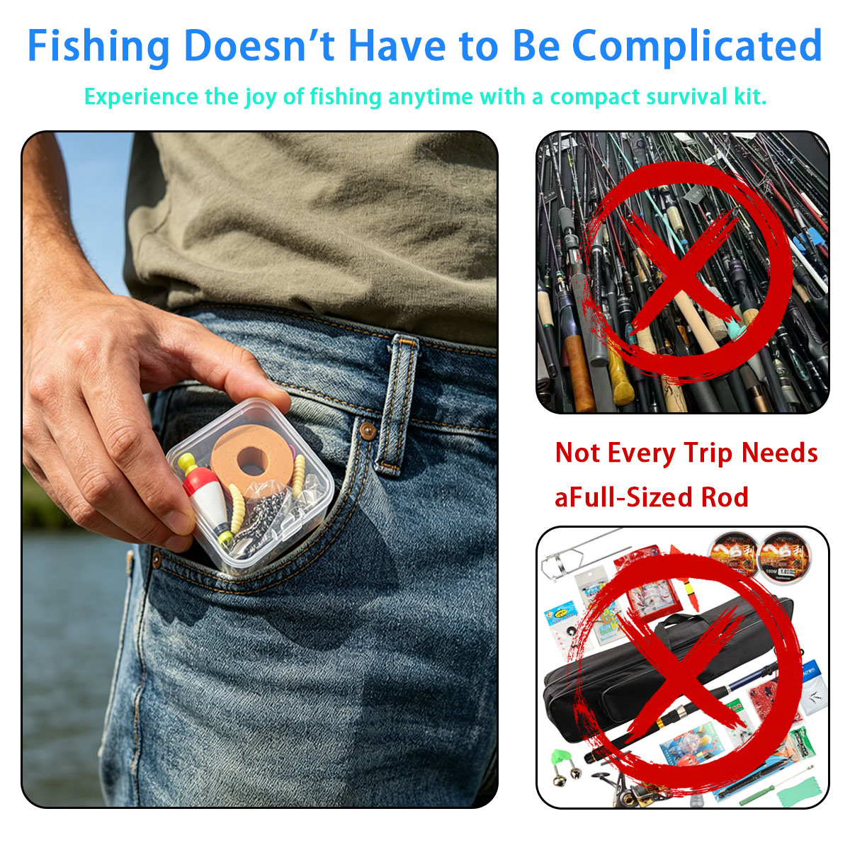 مجموعة أدوات صيد السمك المحمول - مراجعة Fishing Lure Making Kit وسعره