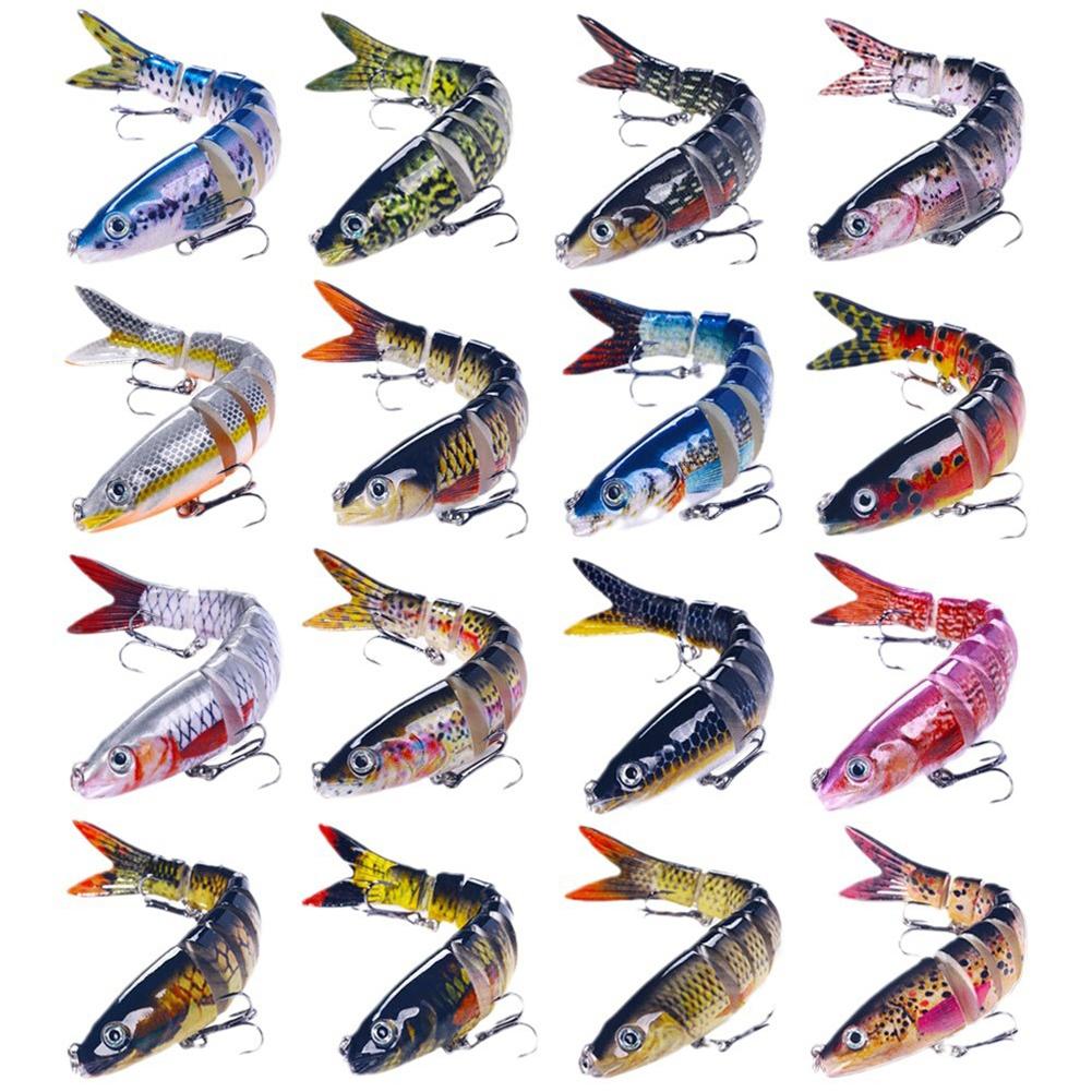 طعم صيد متعدد المفاصل بطول 13  - مراجعة Fishing Lure Crankbait وسعره