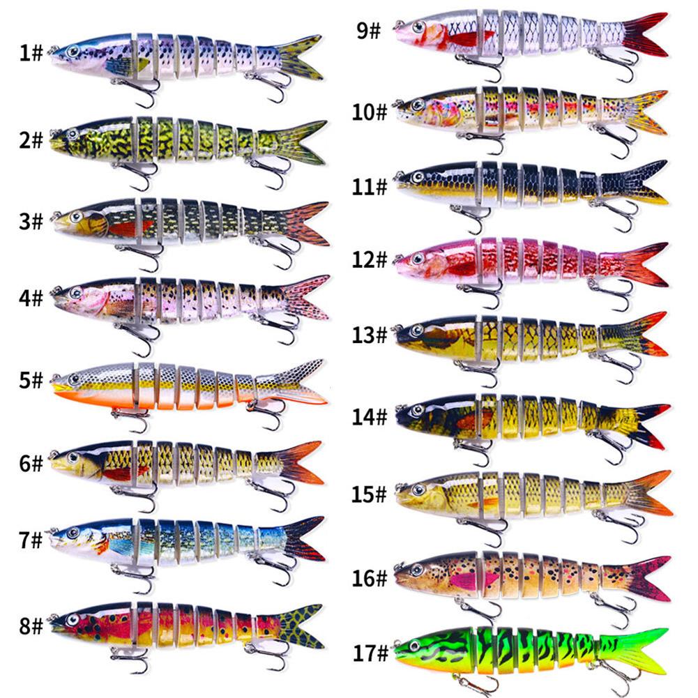 طعم صيد متعدد المفاصل بطول 13  - مراجعة Fishing Lure Crankbait وسعره