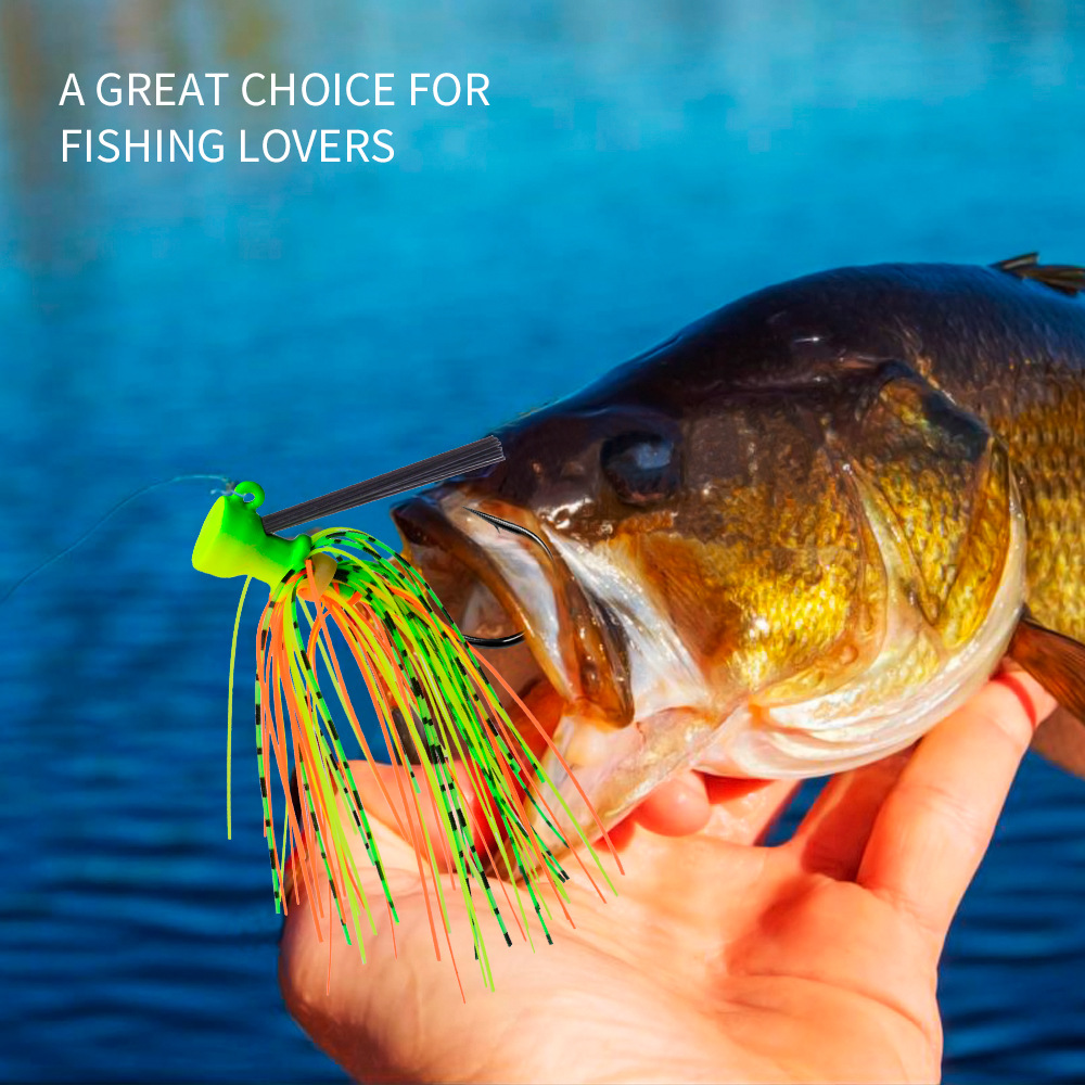 7 جرام 10 جرام 14 جرام تهزهز ه - مراجعة Fishing Lure Buzzbait وسعره
