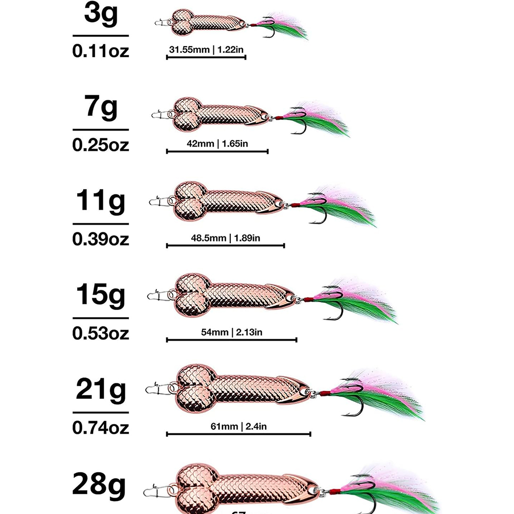 طعم صيد معدني على شكل قضيب ذكر - مراجعة Fishing Lure Blade Bait وسعره