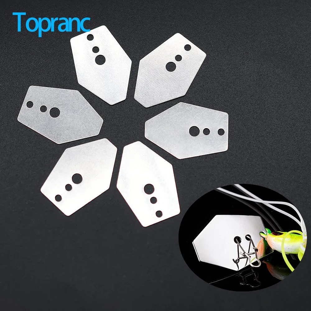 طقم شفرات معدنية من Topranc لص - مراجعة Fishing Lure Buzzbait وسعره